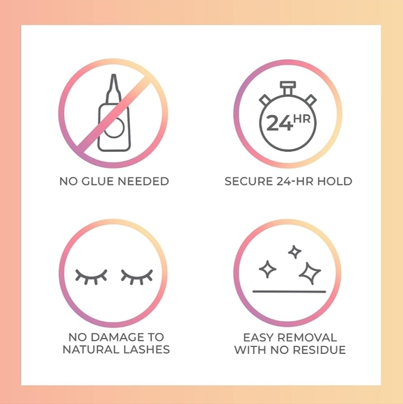 Kiss press on false lashes, voluminous - Picture 5 of 8